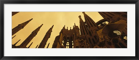 Framed La Sagrada Familia Barcelona Spain Print