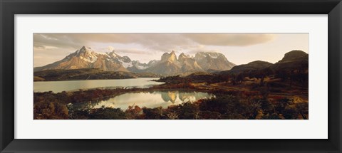 Framed Torres del Paine National Park Chile Print