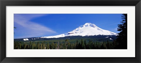 Framed Mount Hood OR USA Print