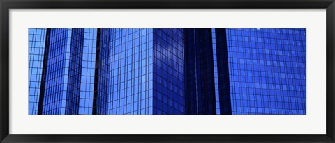 Framed Facade of Buildings, Frankfurt, Germany Print
