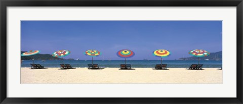 Framed Beach Phuket Thailand Print