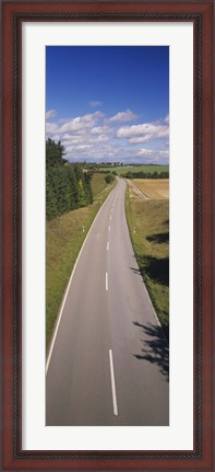 Framed Road, Southern Germany Print