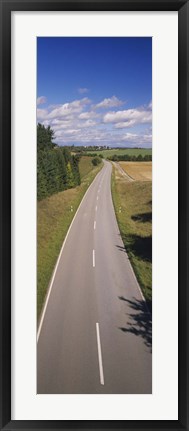 Framed Road, Southern Germany Print