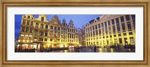 Framed Grand Place, Brussels, Belgium Print