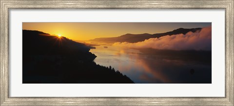 Framed Columbia River Gorge OR Print