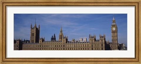 Framed Big Ben and the Houses Of Parliament, London, England Print
