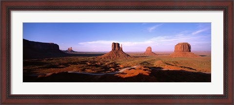 Framed Monument Valley Tribal Park, Arizona, USA Print