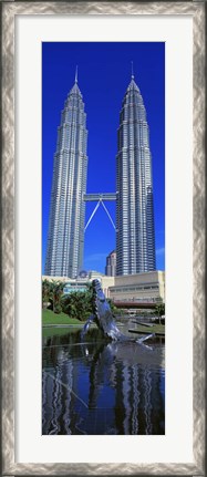 Framed Petronas Towers Kuala Lumpur Malaysia Print