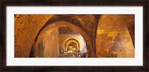 Framed Interior of San Marcos Cathedral, Venice, Italy Print