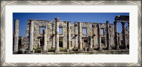 Framed Ruins at Cardo Maximus, Apamea, Syria Print
