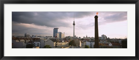 Framed Tower in a city, Berlin, Germany Print