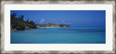 Framed Fortress at the waterfront, Fort St. Catherine, St. George, Bermuda Print
