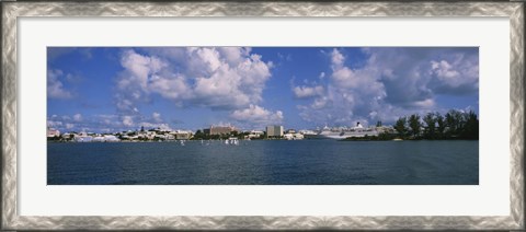 Framed Hamilton harbor, Bermuda Print