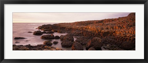 Framed Giant&#39;s Causeway, Antrim Coast, Northern Ireland. Print