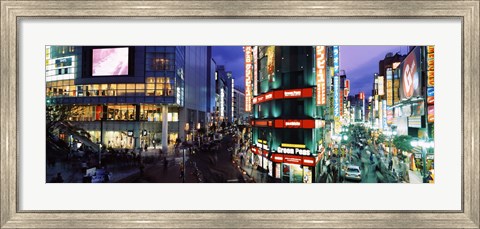Framed Shinjuku Ward, Tokyo Prefecture, Kanto Region, Japan Print