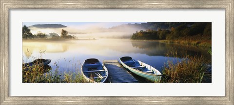 Framed English Lake District, Grasmere, Cumbria, England Print
