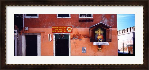 Framed Low angle view of a building, Venice, Veneto, Italy Print