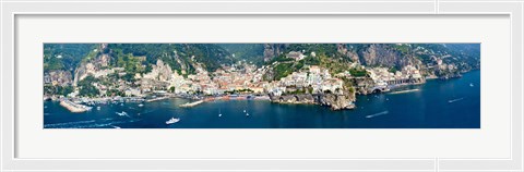 Framed Amalfi Coast, Salerno, Campania, Italy Print