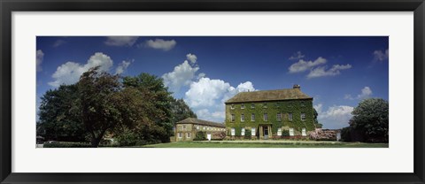 Framed Facade of a building, Crakehall, Bedale, North Yorkshire, England Print