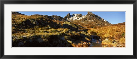 Framed Rock formations, Beinn Arthur, Arrochar, Argyll And Bute, Scotland Print