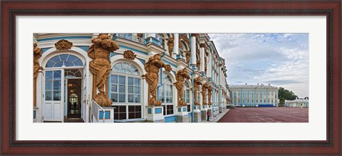 Framed Catherine Palace building details, St. Petersburg, Russia Print