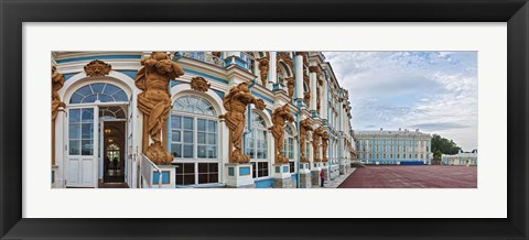 Framed Catherine Palace building details, St. Petersburg, Russia Print