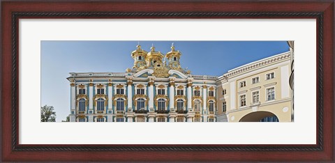 Framed Architectual detail of Catherine Palace, St. Petersburg, Russia Print