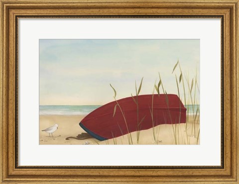 Framed Seaside Dunes II Print
