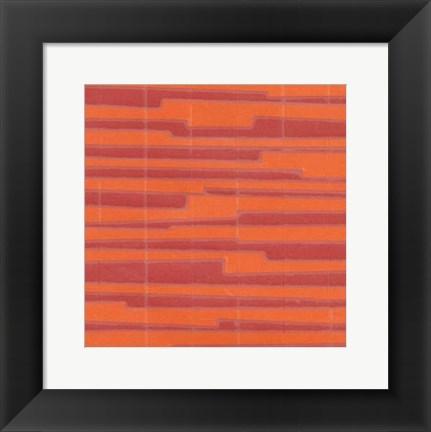 Framed Modern Circuit IV Print