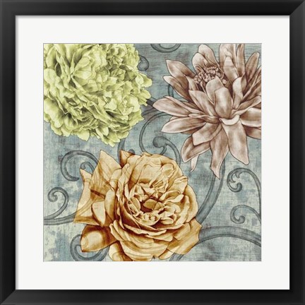 Framed Flower Fetti II Print