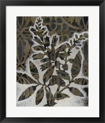 Framed Pattern Bloom I Print