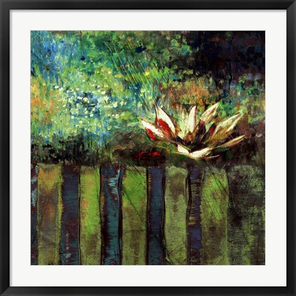 Framed Impressionist Lily I Print