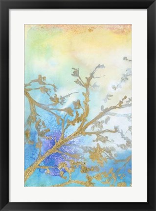 Framed Gilt Branches I Print