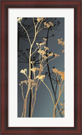 Framed Twilight Botanicals II Print