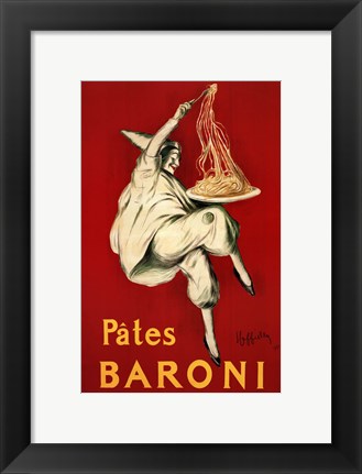 Framed Pates Baroni, 1921 Print