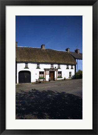 Framed Cartlan&#39;s Thatched Pub, Kingscourt, County Cavan, Ireland Print