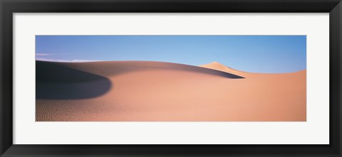 Framed Sand Dunes Death Valley NV USA Print