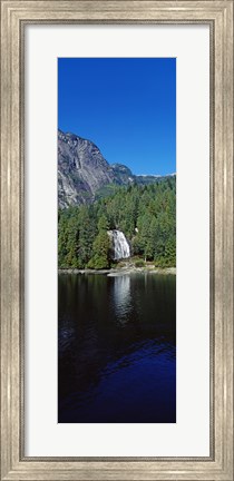Framed Chatterbox Falls at Princess Louisa Inlet, British Columbia, Canada (vertical) Print