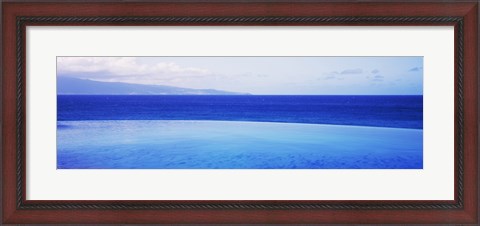 Framed Pacific ocean, Maui, Hawaii, USA Print