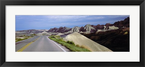 Framed Badlands National Park, South Dakota Print