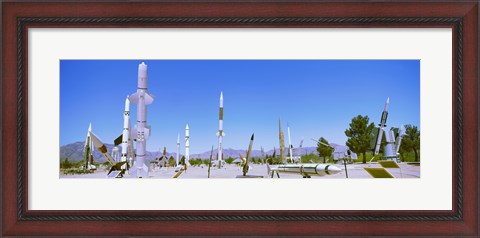 Framed White Sands Missile Range Museum, Alamogordo, New Mexico Print