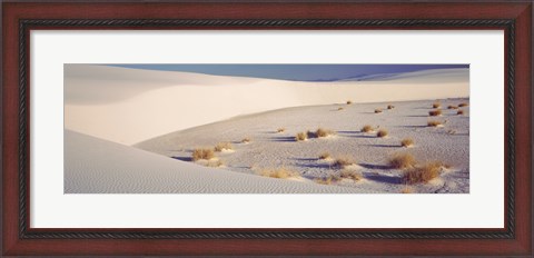 Framed View of the White Sands Desert in New Mexico Print