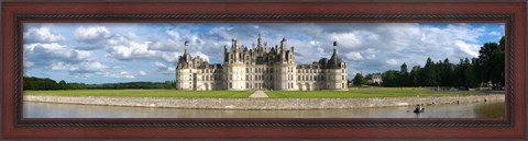 Framed Castle, Chateau De Chambord, Loire-Et-Cher, Loire Valley, France Print