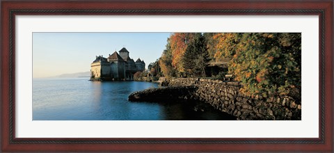 Framed Chillon Castle Switzerland Print