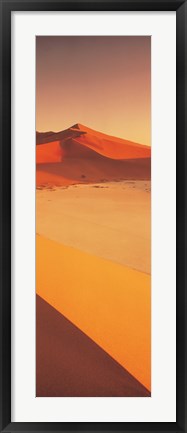 Framed Desert Namibia (vertical) Print