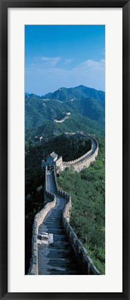 Framed Great Wall of China Beijing China Print