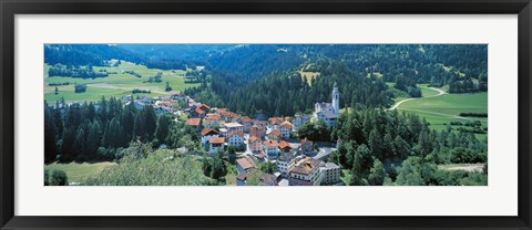 Framed Countryside Switzerland Print