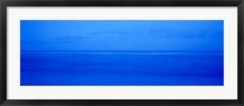 Framed Cloud over the sea at dusk, Bandon Beach, Bandon, Coos County, Oregon Print