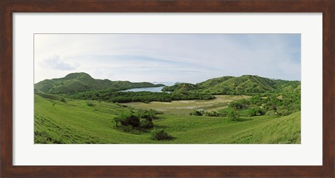Framed Island, Rinca Island, Indonesia Print