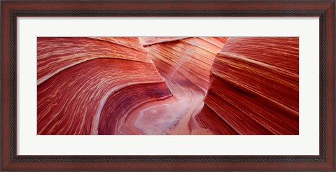 Framed Wave, Coyote Buttes, Utah, USA Print